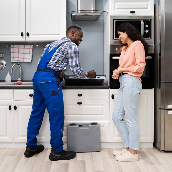 what kind of warranty do you offer on your cooktop repair services in Dodgeville MI